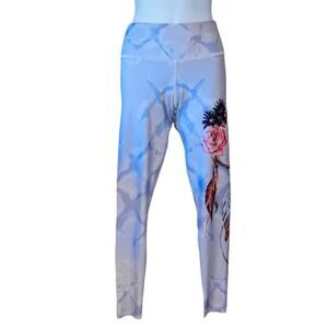NWOT Jiva Shop Dream Catcher athletic yoga leggings